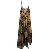Tan dress, front view