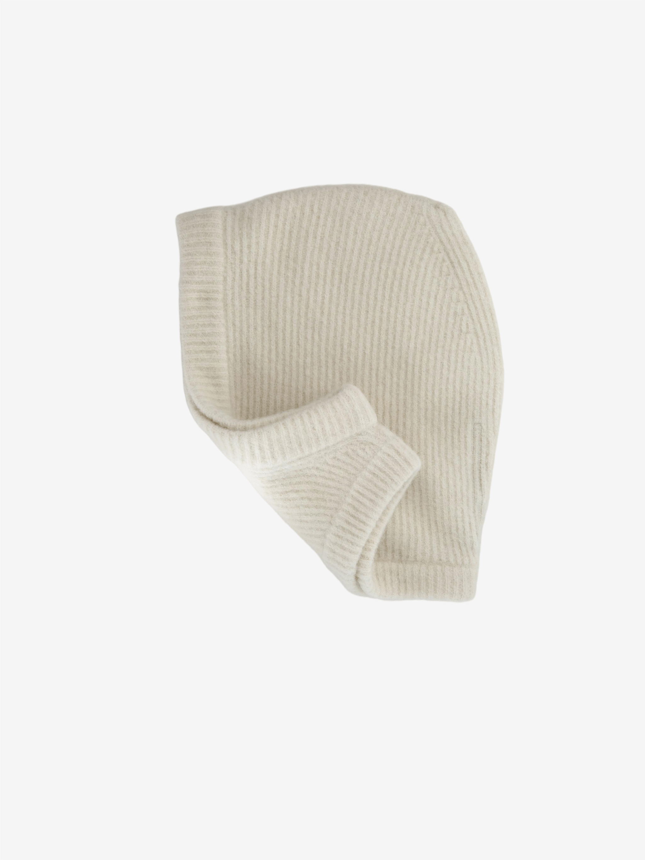Tan hat, front view