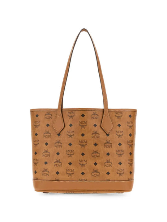 Tan bag, front view