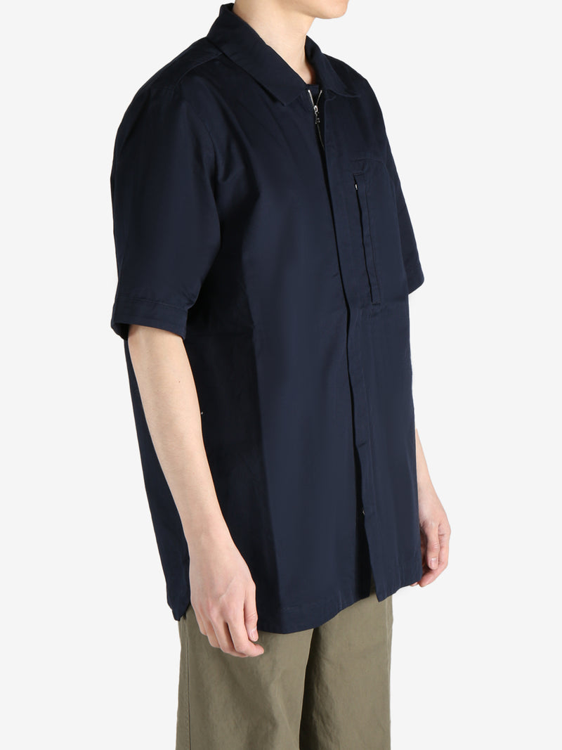 DRIES VAN NOTEN - Men Zip-Up Dress Shirt