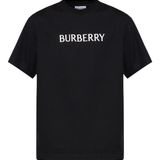 Black t-shirts, front view