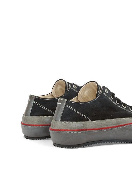 Black shoes, side view