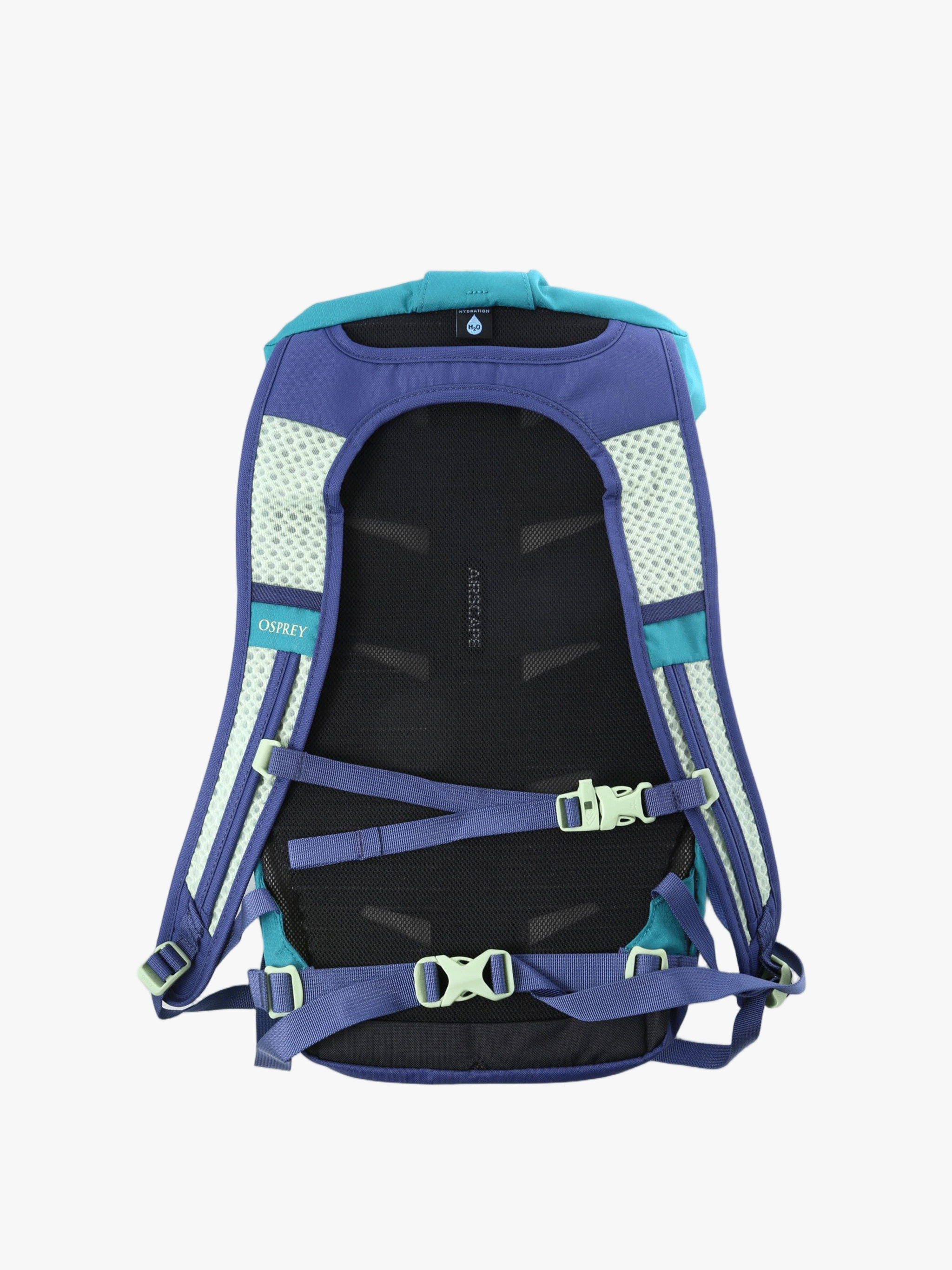 Blue bag, back view