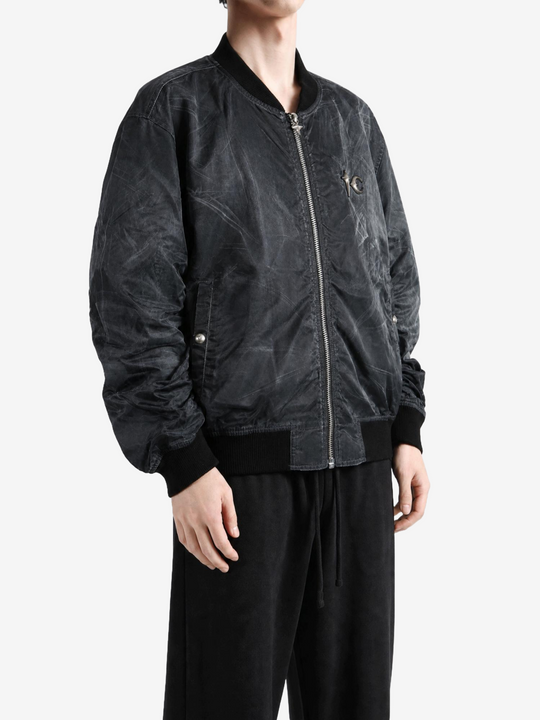 Black jacket, full body view