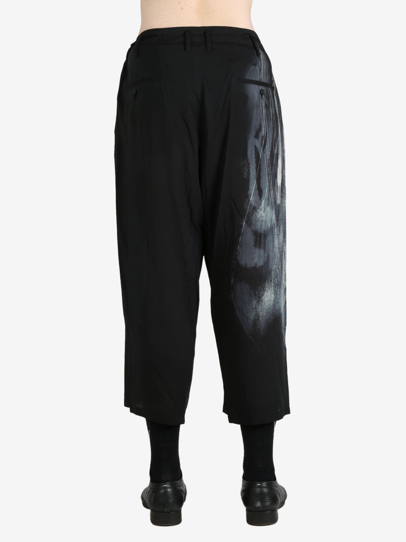 YOHJI YAMAMOTO POUR HOMME - Men Tucked Seam Pants