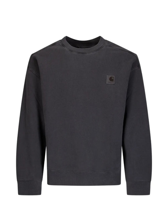 Black knitwear, front view