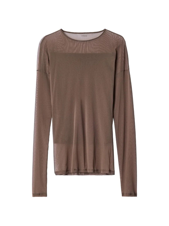 Brown top, front view