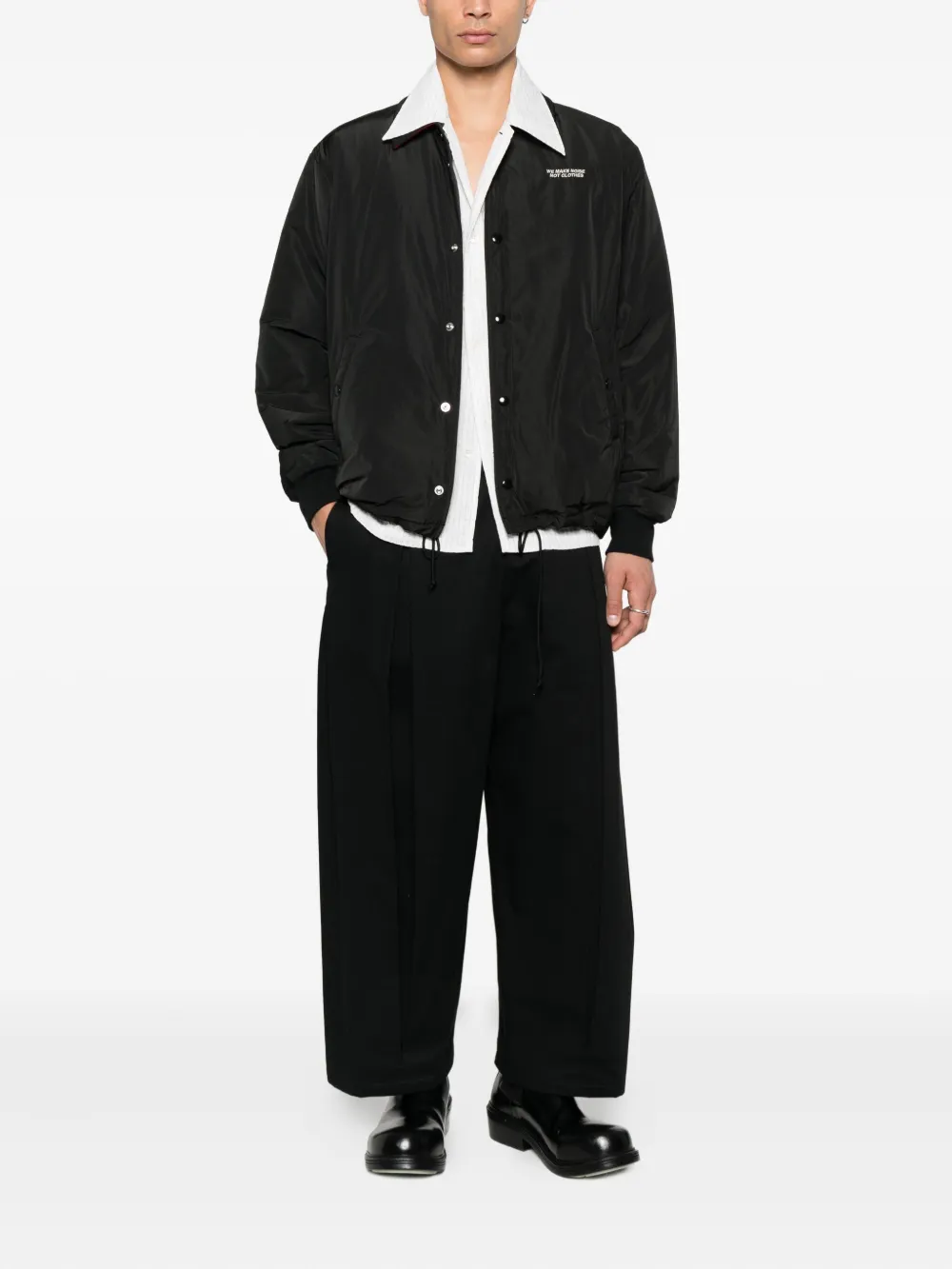 Black jacket, full body view