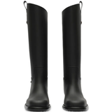 Black boots, front view