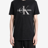 Black t-shirt, front view