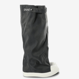 Black boots, front view