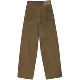 Brown pants, back view