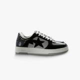 Black shoes, side view