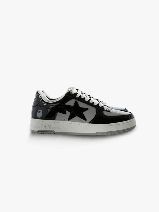 Black shoes, side view