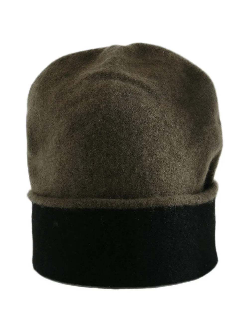 Brown hat, front view