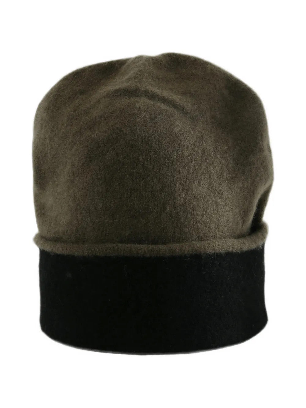 Brown hat, front view