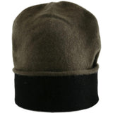 Brown hat, front view