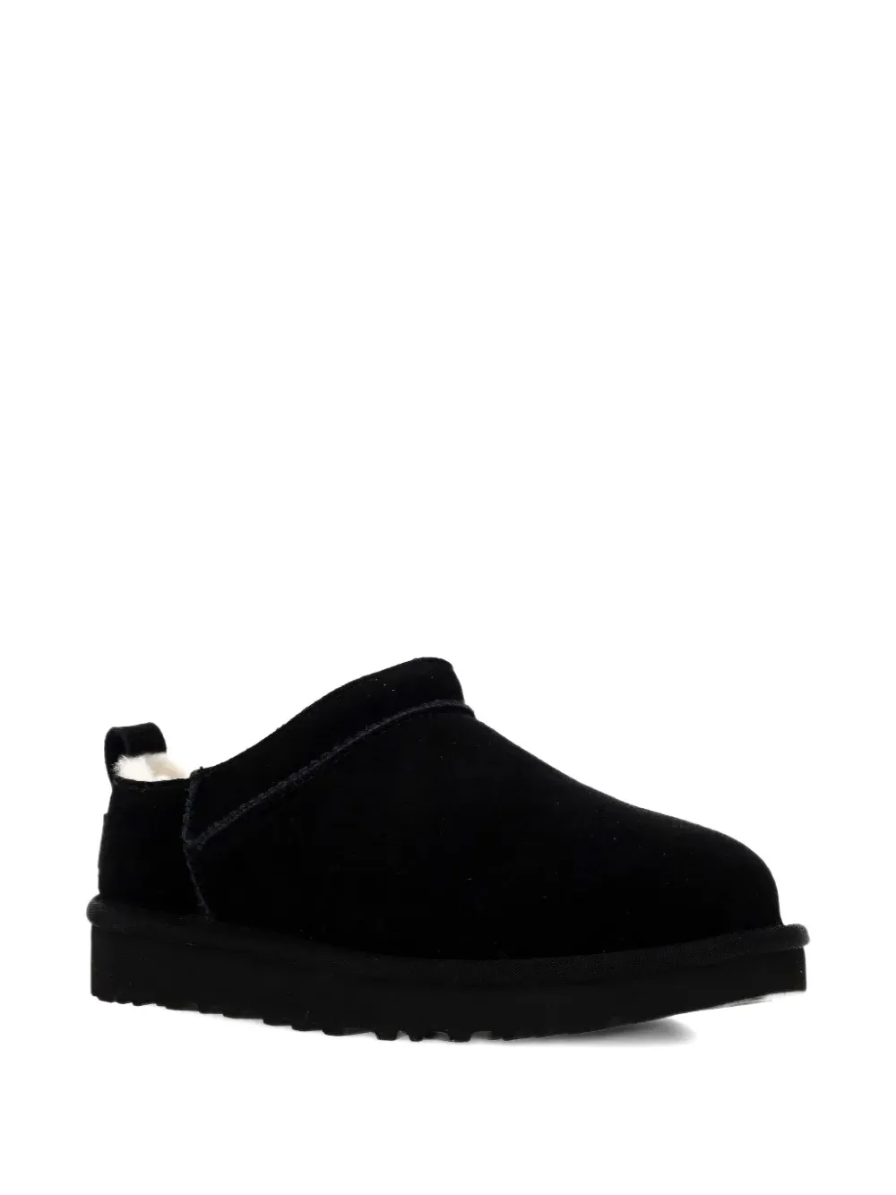 Black boots, side view