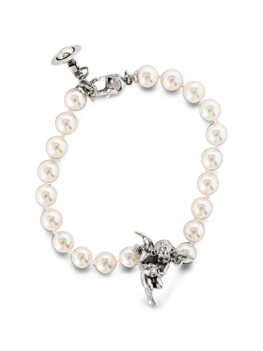 White jewelry, front view
