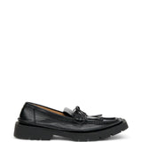 Black shoes, front view