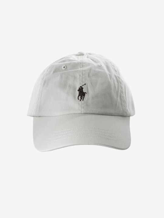 White hat, front view