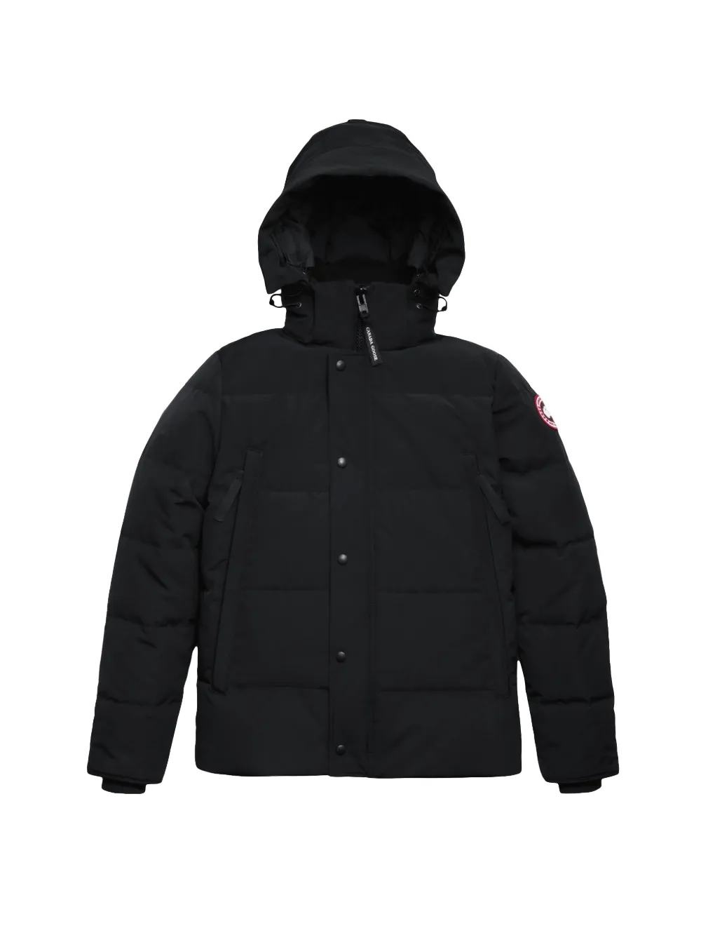 Black jacket, front view