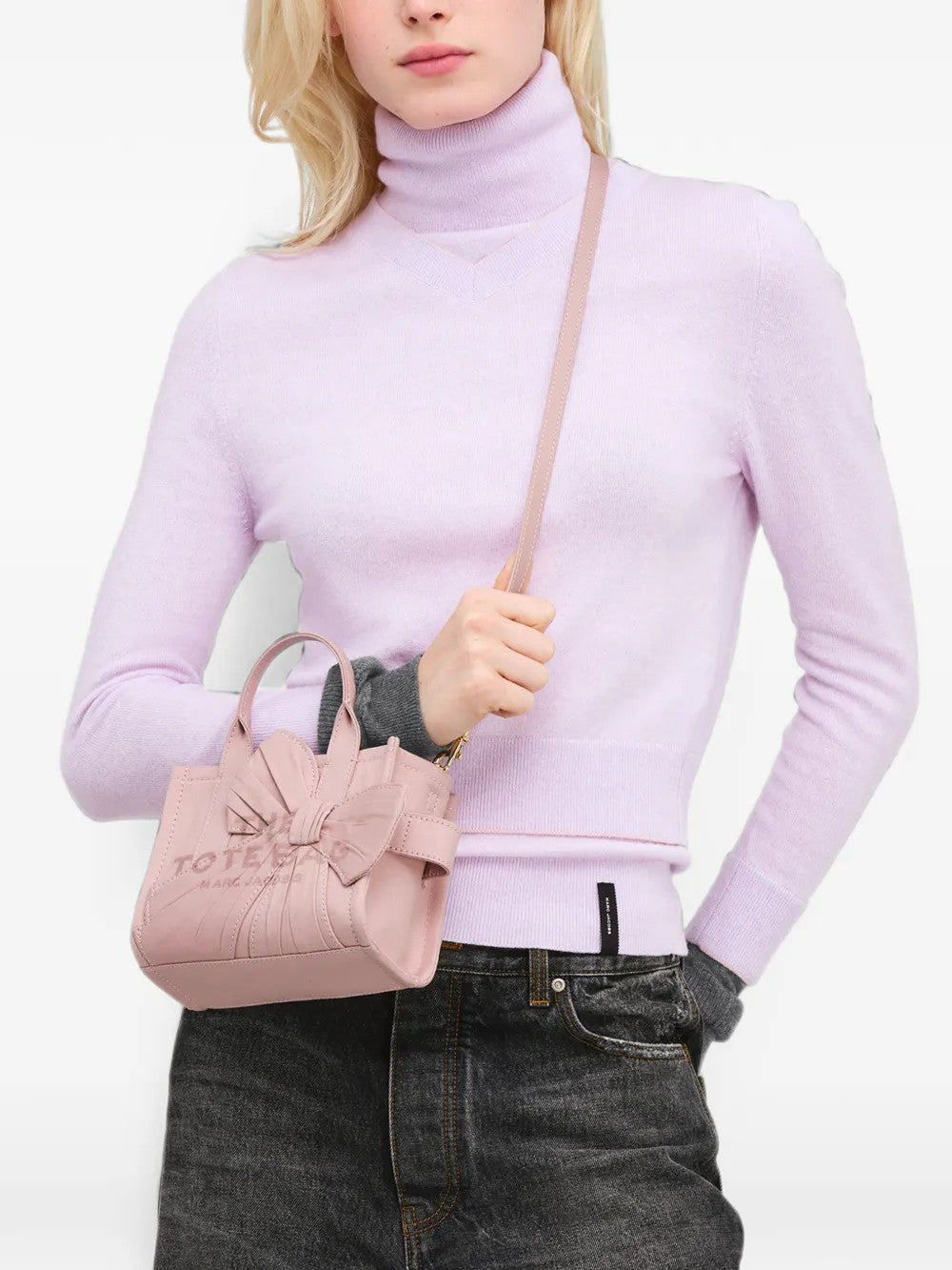 Pink bag, front view