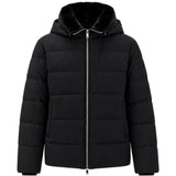 Black jacket, front view