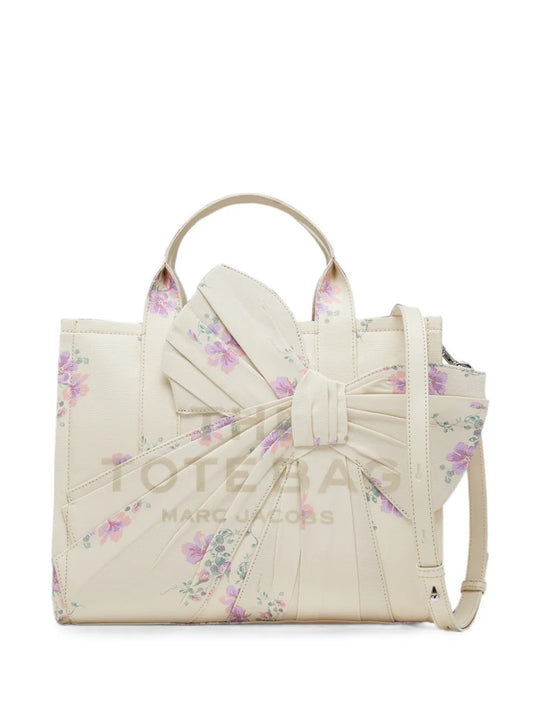 Tan bag, front view