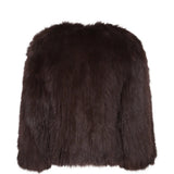 YVES SALOMON - Women Fur Collarless Jacket