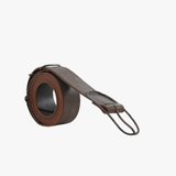 Brown accessories, front view