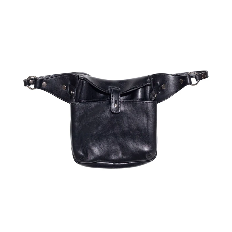 Black bag, front view