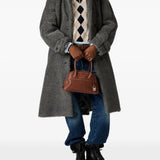 Brown bag, full body view