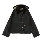 Green jacket, front view