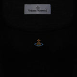 Close up of Black top, showing texture of the 95% viscose/ 5% elastane fabric