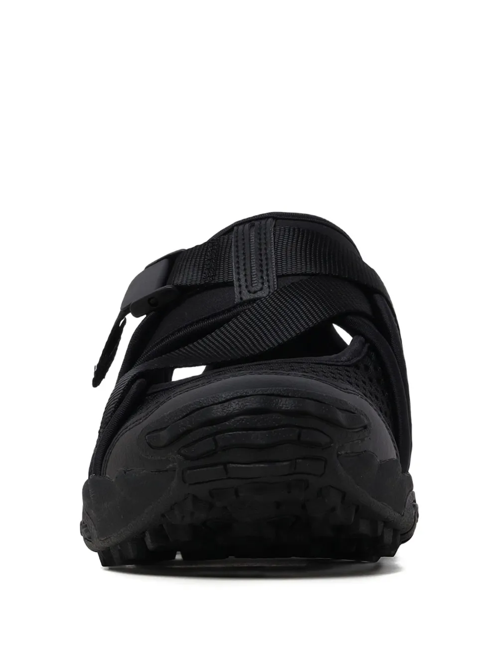 Black shoes, front view