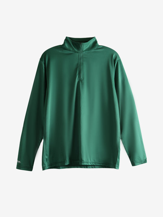 Green pullover, front view