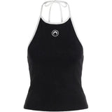 Black top, front view