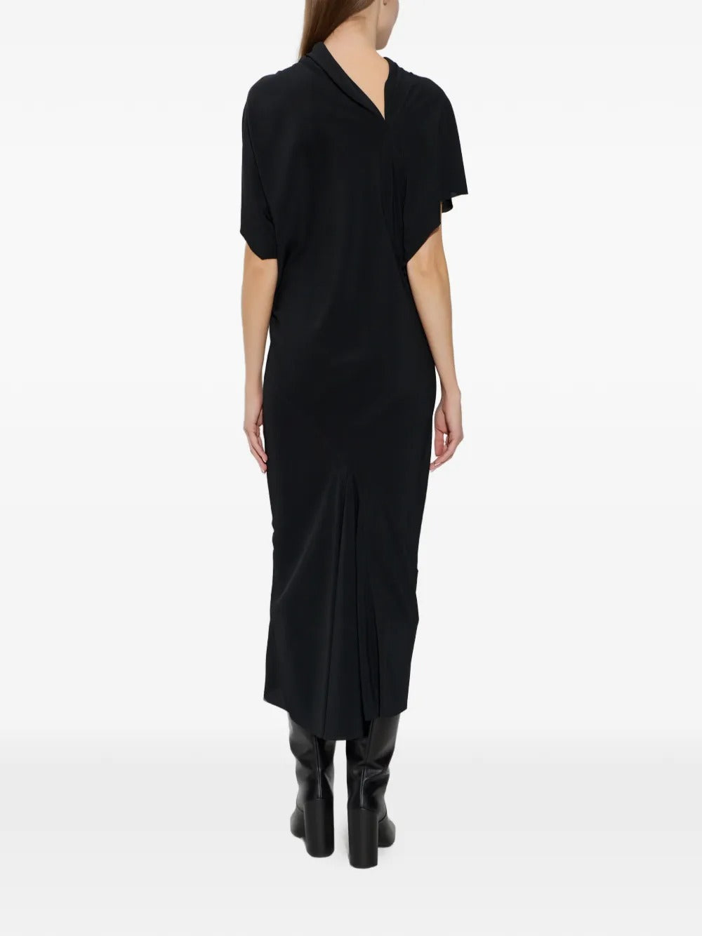 Black dresses, full body view