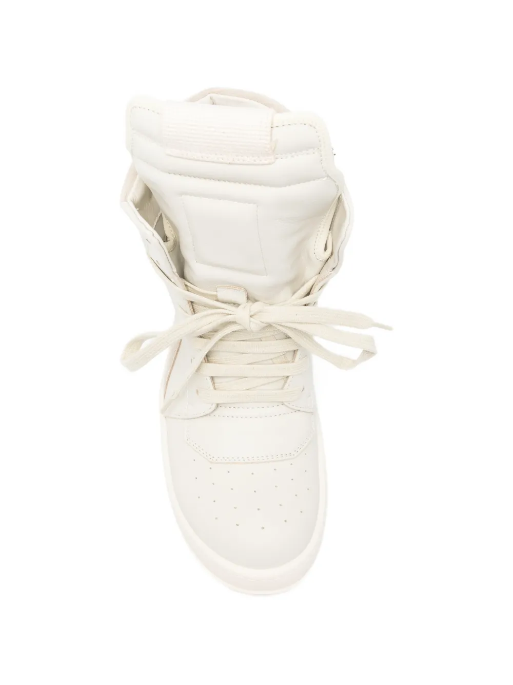 White sneakers, upper view