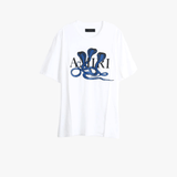 White t-shirt, front view