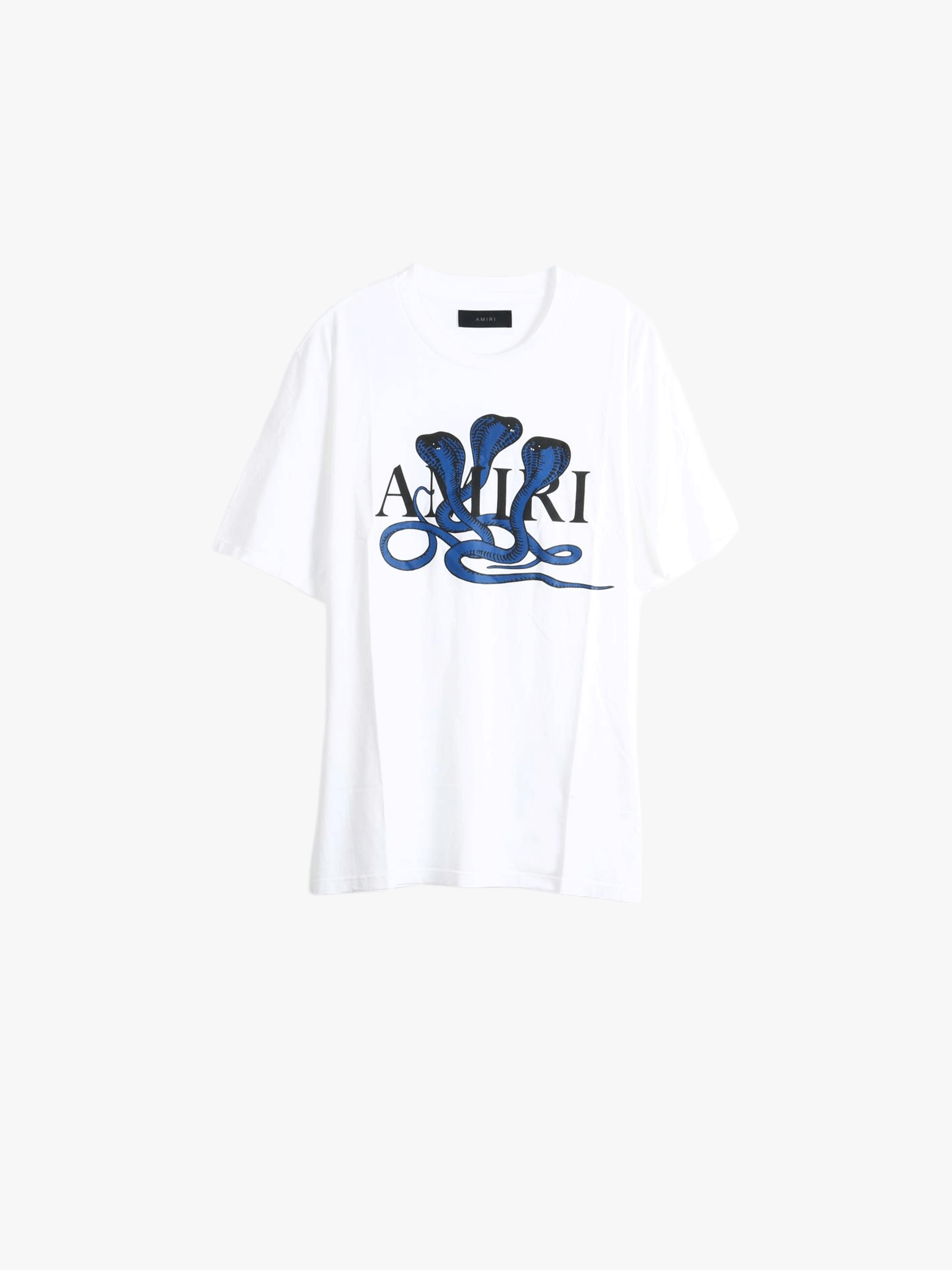 White t-shirt, front view