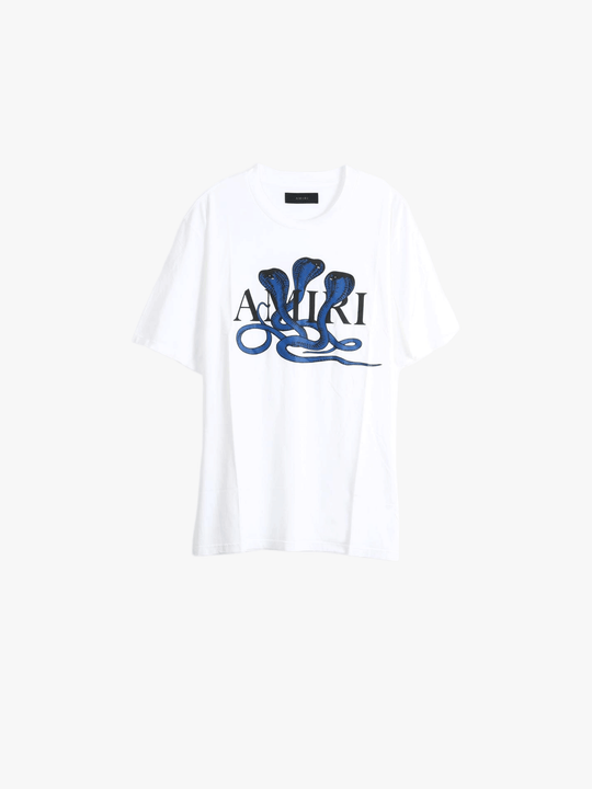White t-shirt, front view