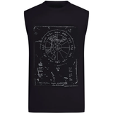 Black t-shirt, front view