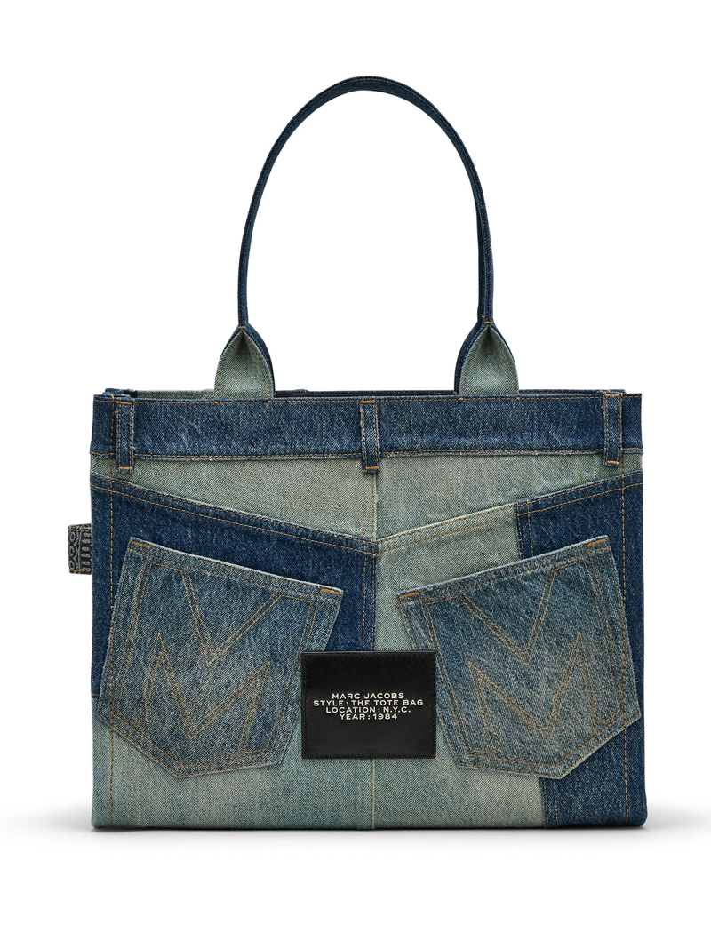 MARC JACOBS - Women The Large Deconstructed Denim Tote Bag