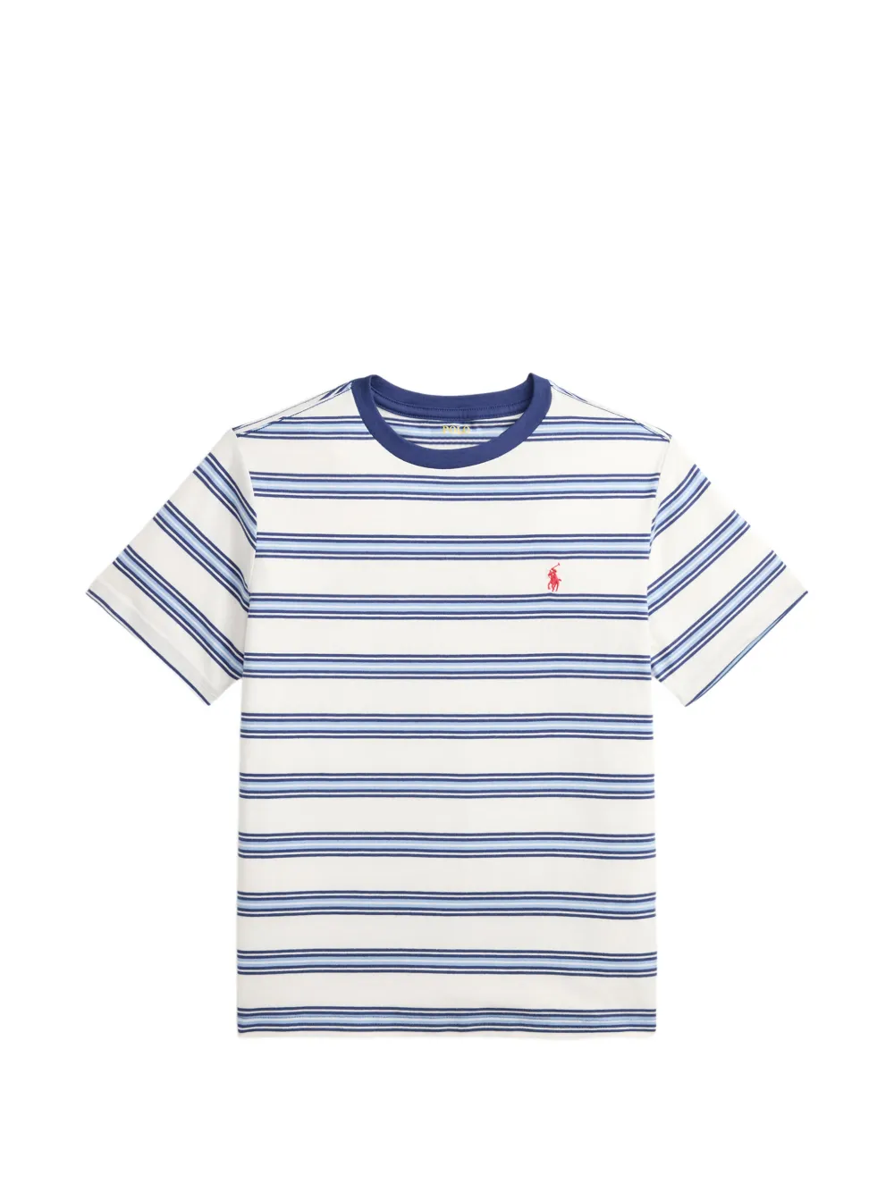 White t-shirt, front view