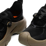 Tan shoes, front view