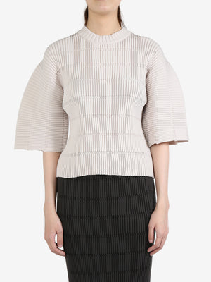 PLEATS PLEASE ISSEY MIYAKE - Women Jiggly Knit Shirt