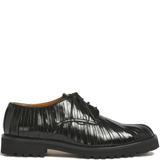 black shoes, front view