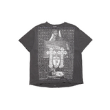 Black t-shirt, front view